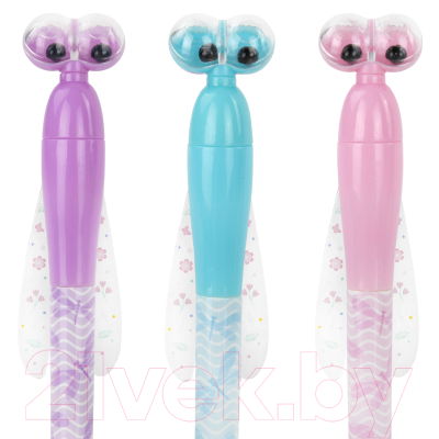 Ручка шариковая Юнландия Стрекоза / 143789