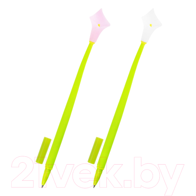 Ручка шариковая Юнландия Цветок / 143797