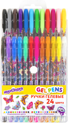 Набор гелевых ручек Юнландия 143821 - фото