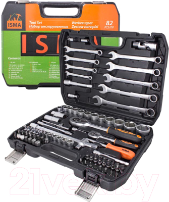 Универсальный набор инструментов ISMA 4821-5