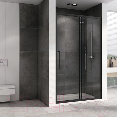 Душевая дверь Abber Schwarzer Diamant AG30100BH