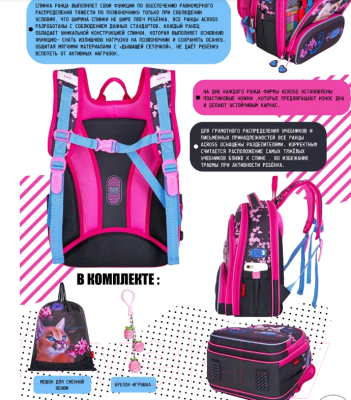 Школьный рюкзак Across ACR22-198-5