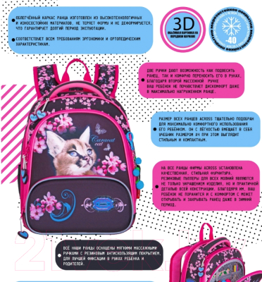 Школьный рюкзак Across ACR22-198-5