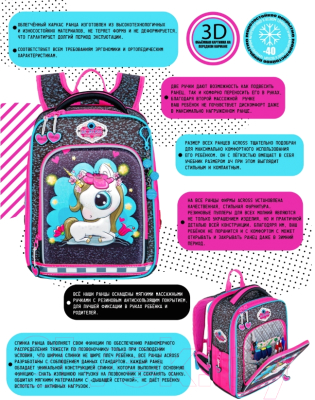 Школьный рюкзак Across HK22-6