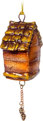 Елочная игрушка Грай Часы с кукушкой ЕГ-51