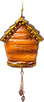 Елочная игрушка Грай Часы с кукушкой ЕГ-51