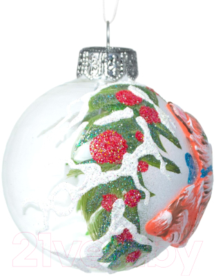 Шар новогодний Грай Котенок ШБ80-6