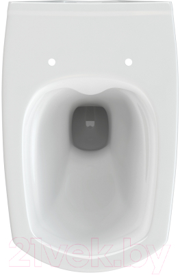 Унитаз подвесной с инсталляцией Cersanit Carina XL CO DPL EO / 64119 (с кнопкой смыва)