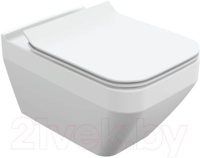 Унитаз подвесной Cersanit Crea Square Clean On / 63456