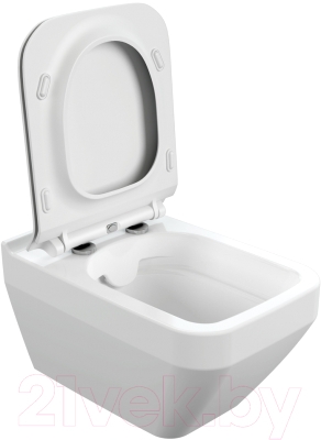 Унитаз подвесной Cersanit Crea Square Clean On / 63456