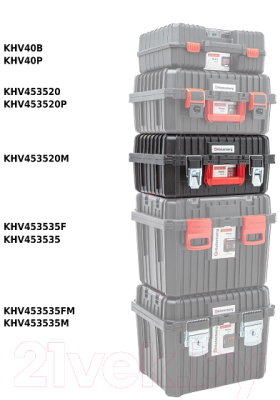 Ящик для инструментов Kistenberg Heavy Tool Box 45 / KHV453520M-S411