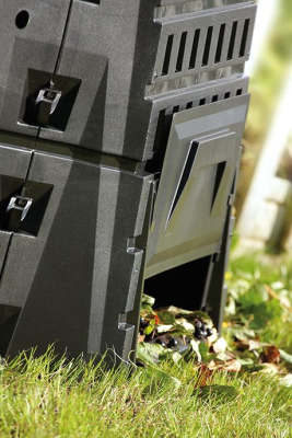 Компостер Prosperplast Biocompo IKBI900C-S411 (черный)