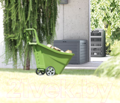 Сундук уличный Prosperplast Woodebox MBWL190-S433