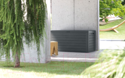 Сундук уличный Prosperplast Woodebox MBWL190-S433