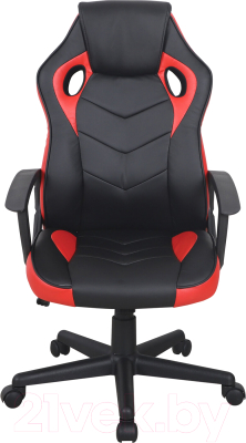 Кресло геймерское Brabix Fighter GM-008 / 532506 (черный/красный)