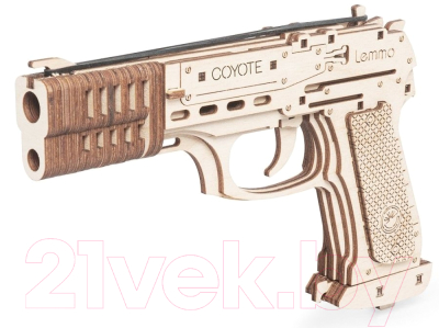 Пистолет игрушечный Lemmo Пистолет-резинкострел Койот / 01-92