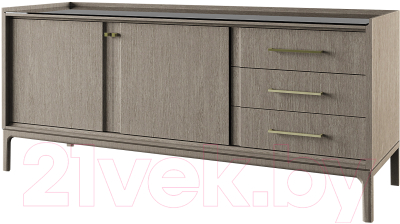 Тумба Молодечномебель Брюгге В3D2 ВМФ-1683 (капучино) - фото