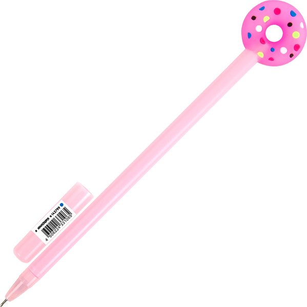 Ручка шариковая Юнландия Пончик / 143799 - фото
