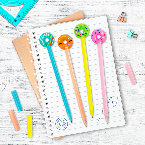 Ручка шариковая Юнландия Пончик / 143799