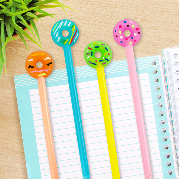 Ручка шариковая Юнландия Пончик / 143799