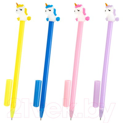 Ручка шариковая Юнландия Единорог / 143805