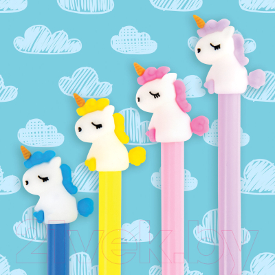 Ручка шариковая Юнландия Единорог / 143805