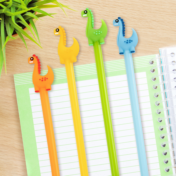 Ручка шариковая Юнландия Динозаврик / 143809