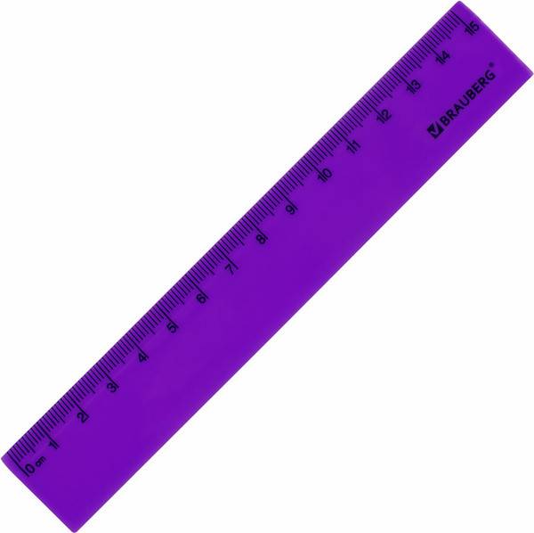 Линейка Brauberg Neon / 210750