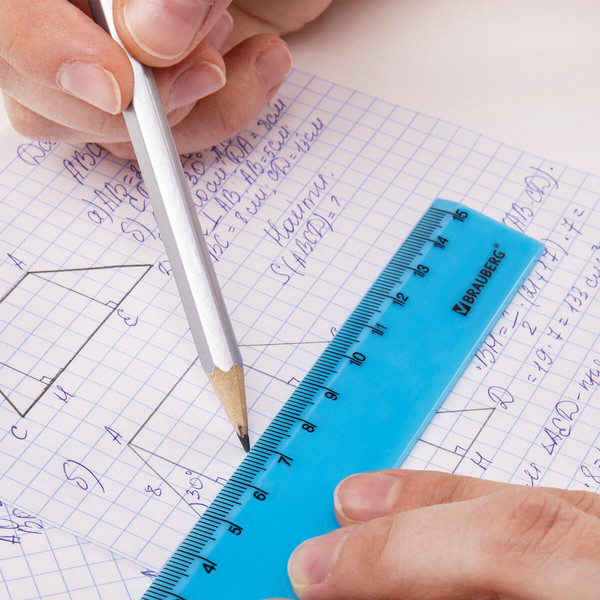 Линейка Brauberg Neon / 210750