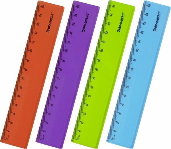 Линейка Brauberg Fruity / 210765