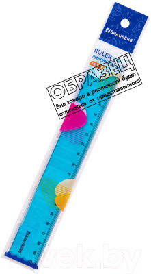 Линейка Brauberg Fruity / 210766 - фото