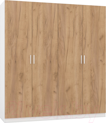 Шкаф Интермебель Марсель-8 / МР 01-08 (дуб крафт золотой) - фото