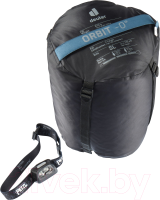 Спальный мешок Deuter 2022 Orbit 0° SL правый / 3701322-3386 (Arctic/Slateblue)