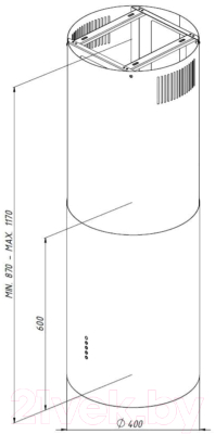 Вытяжка коробчатая Akpo Balmera Eco WK-4