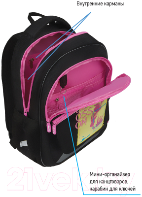 Школьный рюкзак Berlingo Bliss Blossom / RU08050