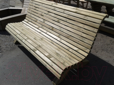 Скамья садовая Массив-Древ 2000x930xH950