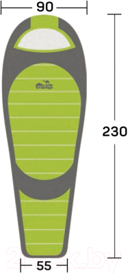 Спальный мешок Tramp Rover Long / TRS-050L (правый)