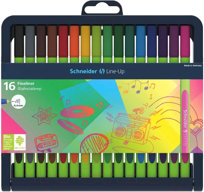 Набор капиллярных ручек Schneider Line-Up / 191092 - фото