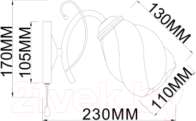 Бра Rivoli Bruna 9130-401 / Б0054844