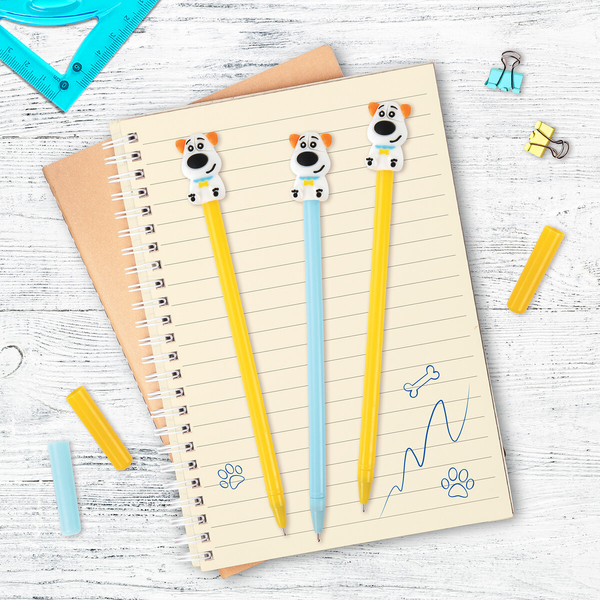 Ручка шариковая Юнландия Собачка / 143807