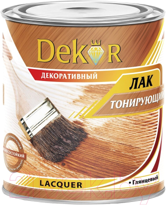 Лак Dekor Тонирующий декоративный для дерева - фото