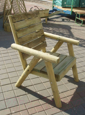 Кресло садовое Массив-Древ 950x760x1060