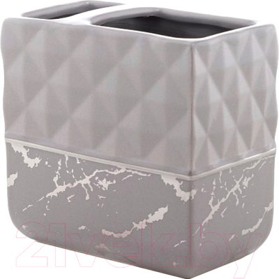 Стакан для зубной щетки и пасты Primanova Nero D-20662 - фото