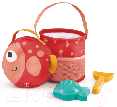 Набор игрушек для песочницы Hape Рыбка / E4093_HP - фото
