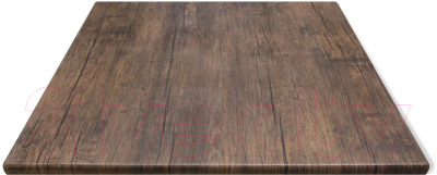 Обеденный стол Sheffilton SHT-TU14/80/80 МДФ (черный муар/золото/палисандр)