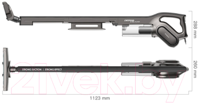 Вертикальный пылесос Deerma DX700S Plus