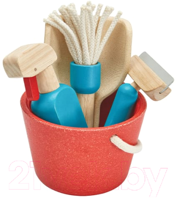 Набор хозяйственный игрушечный Plan Toys Для уборки / 3498