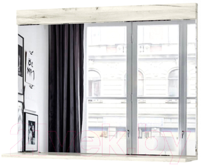 Зеркало Памир Соната ЗС-900 (крафт белый) - фото