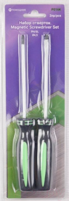 Набор отверток Помощник P016K