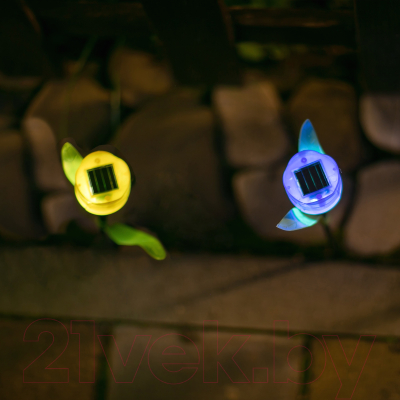 Светильник уличный Uniel Синий тюльпан USL-C-454/PT305 / UL-00004279